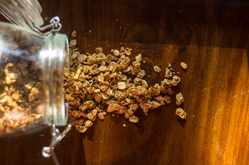 Super-seeded Hemp Heart Granola - Olive + Wisteria